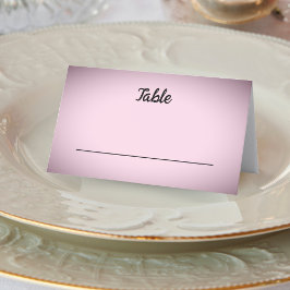 Roze Vignette bruiloft Plaatskaartje