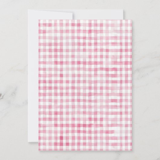 Roze Vind de Gast Bingo Vrijgezellenfeest Spel Kaart (Achterkant)