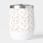 Roze Vintage Bloemenprint (Voorkant)