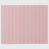 Roze Vintage Diamant Coquette Inpakpapier (Vlak)