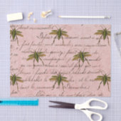 Roze Vintage Insect Tissuepapier (Craft)