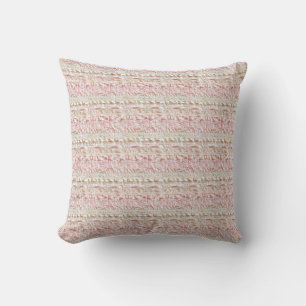 Roze Vintage Kant Coquette Kussen