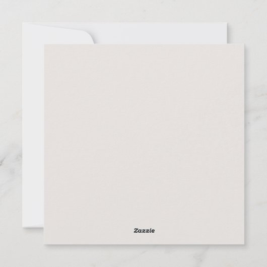 Roze vintage Kerstmis Feestdagenkaart (Achterkant)