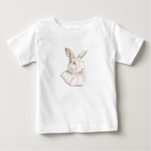 Roze Vintage Konijn Some Bunny Is Turning One