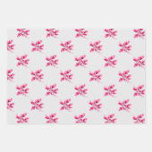 Roze Vintage Kousen Inpakpapier Vel (Voorkant 3)