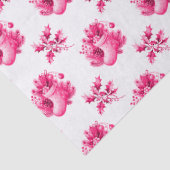 Roze Vintage Kousen Tissuepapier (Detail)