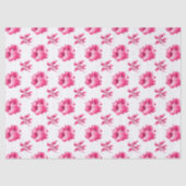 Roze Vintage Kousen Tissuepapier (Voorkant)