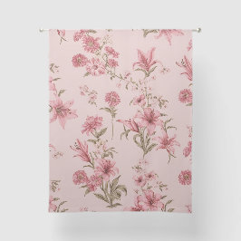 Roze Vintage Lelies Bloemige Cottagecore