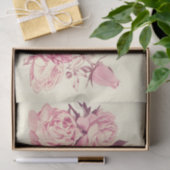 Roze Vintage Parfumflessen & Rozen AE1 Decoupage Tissuepapier (Geschenk)