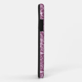 Roze Vintage Patroon Case-Mate iPhone Case (Achterkant/rechts)