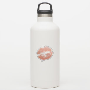 Roze vinylsticker met aangepaste kus-cut sticker