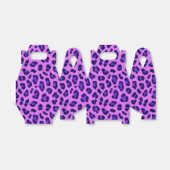 Roze Violet Leopard Animal Print Skin Patroon Bedankdoosjes (Uitgevouwen)