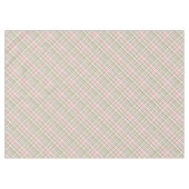 Roze Violet Paarse lime groen geruite patroon Tafelkleed (Voorkant (Horizontaal))