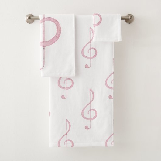 Roze Violetsleutel Badhanddoekenset Bad Handdoek (Insitu)
