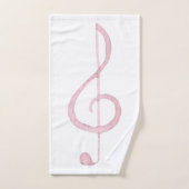 Roze Violetsleutel Badhanddoekenset Bad Handdoek (Handdoek)