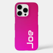 Roze-violette gradiënt – gepersonaliseerd met Jouw Case-Mate iPhone Case (Achterkant)