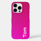 Roze-violette gradiënt – gepersonaliseerd met Jouw Case-Mate iPhone Case (Achterkant)