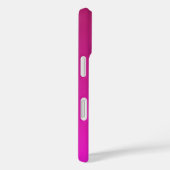 Roze-violette gradiënt – gepersonaliseerd met Jouw Case-Mate iPhone Case (Achterkant / Rechts)