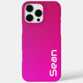Roze-violette gradiënt – gepersonaliseerd met Jouw Case-Mate iPhone Case (Achterkant)