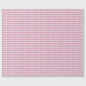 Roze viooltjes - retro behangpatroon cadeaupapier (Vlak)