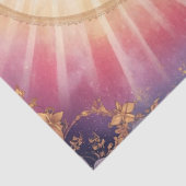 Roze VIrgin Mary Decoupage Tissue Paper Tissuepapier (Detail)