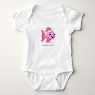 Roze Vis Baby Body Romper