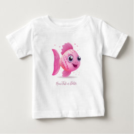 Roze Vis Baby T-shirt