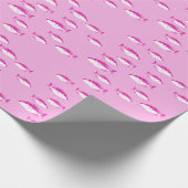 Roze vis cadeaupapier (Hoek)