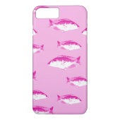 Roze vis Case-Mate iPhone case (Achterkant)