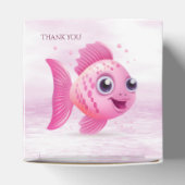 Roze Vis Favor Box Bedankdoosjes (Bovenkant)