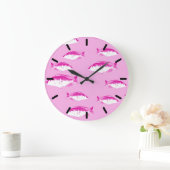 Roze vis grote klok (Huis)