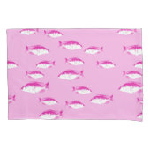 Roze vis kussensloop (Voorkant)