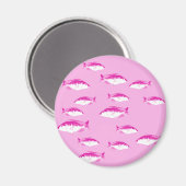Roze vis magneet (Voorkant / Achterkant)