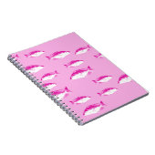 Roze vis notitieboek (Rechterzijde)