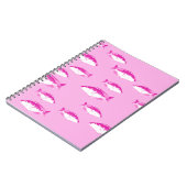 Roze vis notitieboek (Linkerzijde)