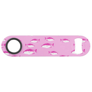Roze vis speed flessenopener