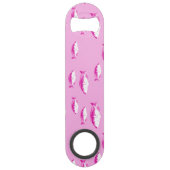 Roze vis speed flessenopener (Achterkant)