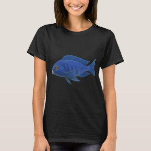 roze vis t-shirt