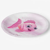 Roze Visdocument Bord (Gekanteld)