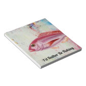  roze visgraatgrunge Kijk Notitieblok (Schuin)