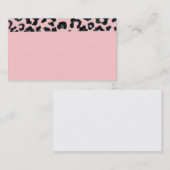 Roze Visitekaartje (Voorkant / Achterkant)