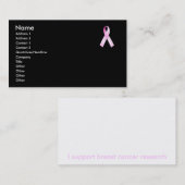 Roze Visitekaartje (Voorkant / Achterkant)