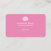  Roze Visitekaartje (Achterkant)