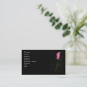 Roze Visitekaartje (Staand voorkant)
