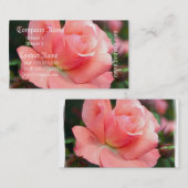 Roze Visitekaartje (Voorkant / Achterkant)