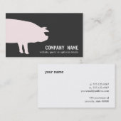 Roze Visitekaartje (Voorkant / Achterkant)