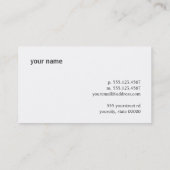 Roze Visitekaartje (Achterkant)