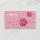 Roze Visitekaartje (Achterkant)