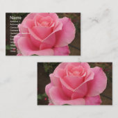 Roze Visitekaartje (Voorkant / Achterkant)