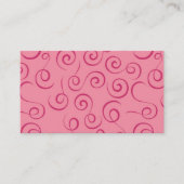 Roze Visitekaartje (Voorkant)